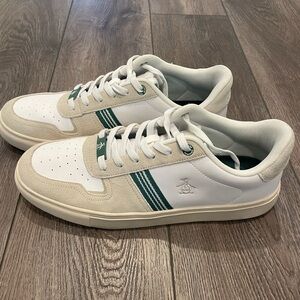 Original Penguin White and Green Sneakers